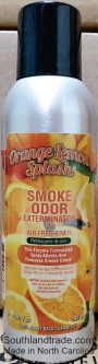 Smoke Odor Exterminator Spray Orange Lemon Splash 7oz